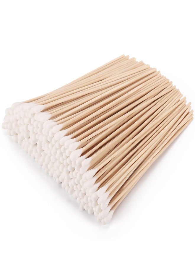 BTYMS 1200 Count 6 Inch Long Cotton Swabs with Wooden Sticks, Cleaning Cotton Sticks Cotton Tipped Applicators Cleaning Swabs - Image 1